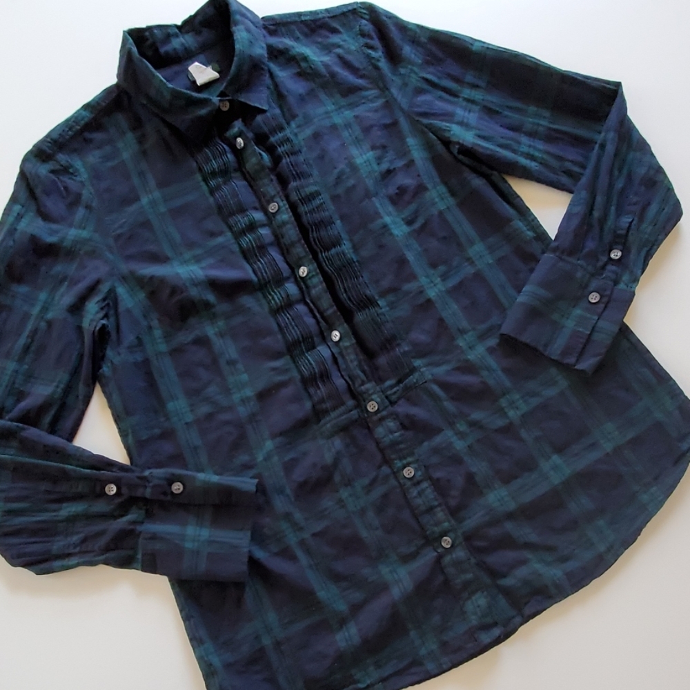 J. Crew Factory Button Down Small - image 1